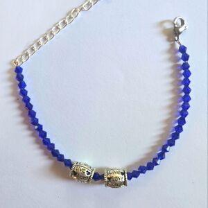 "LIVE LAUGH LOVE"CHARM SWAROVSKI BEADS  1 SIZE DESIGNER ORIGINAL BRACELET